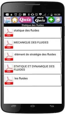 Cours de Mécanique des Fluides android App screenshot 3