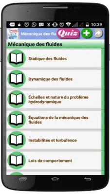 Cours de Mécanique des Fluides android App screenshot 4